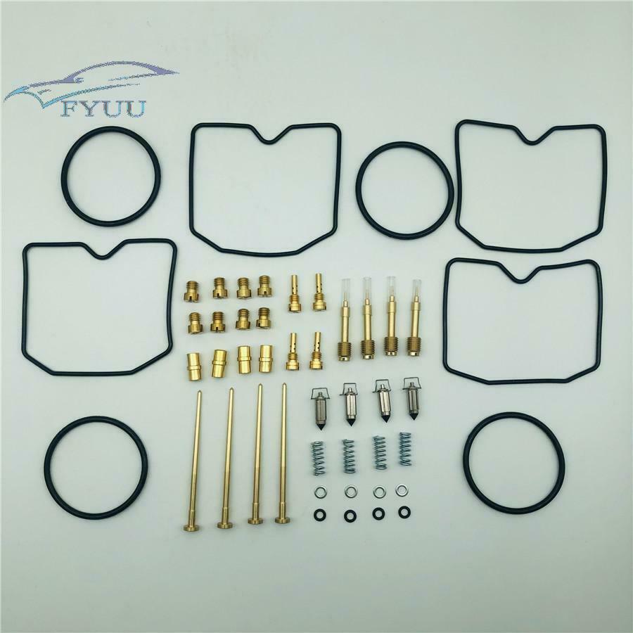 4 Sets 18-2639 Carburetor Rebuild Kit for Suzuki GSF600S Bandit 96-03 Useful