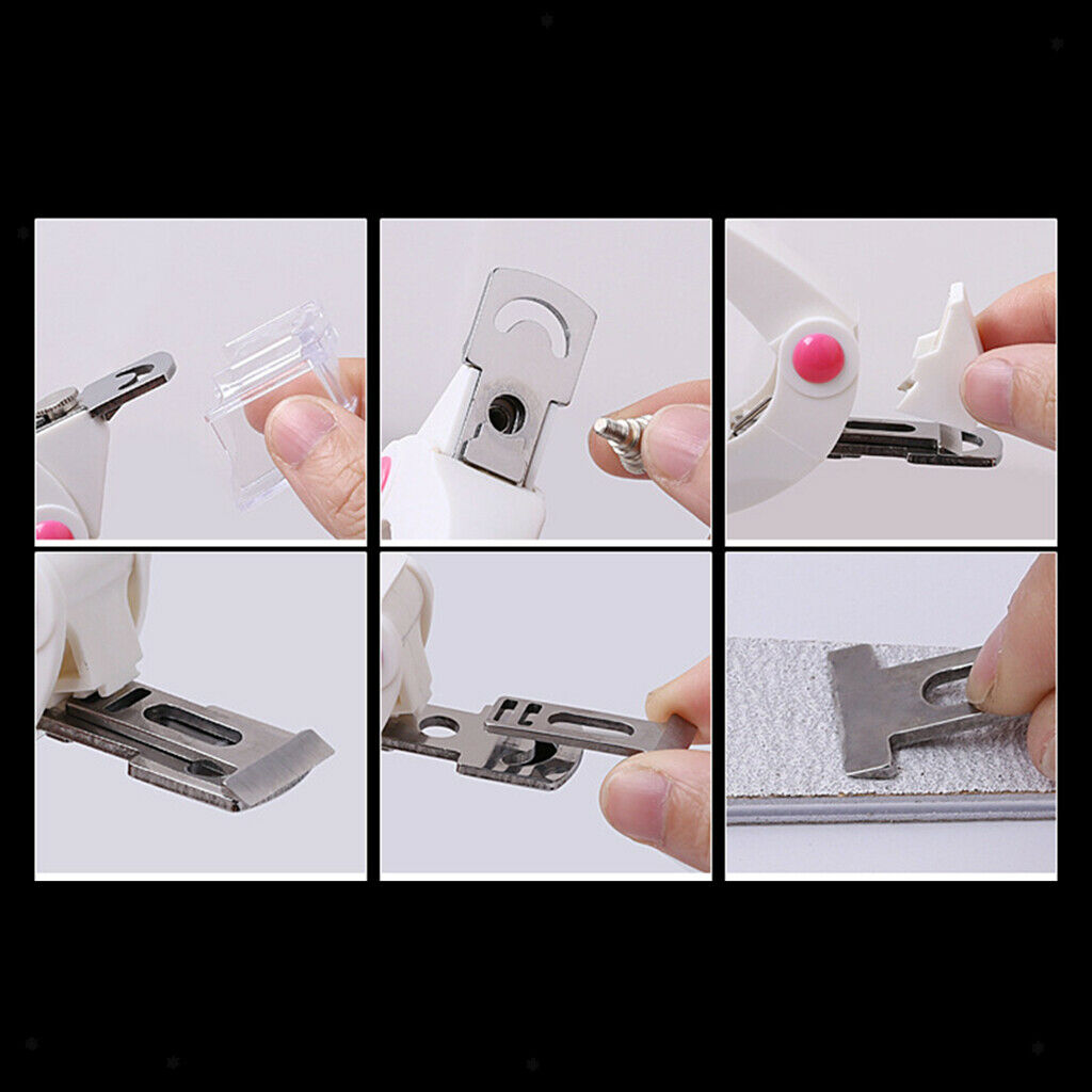 Nail Art Nail Edge Clipper Cutter Acrylic Gel False Tips Frence U shape Trimmer