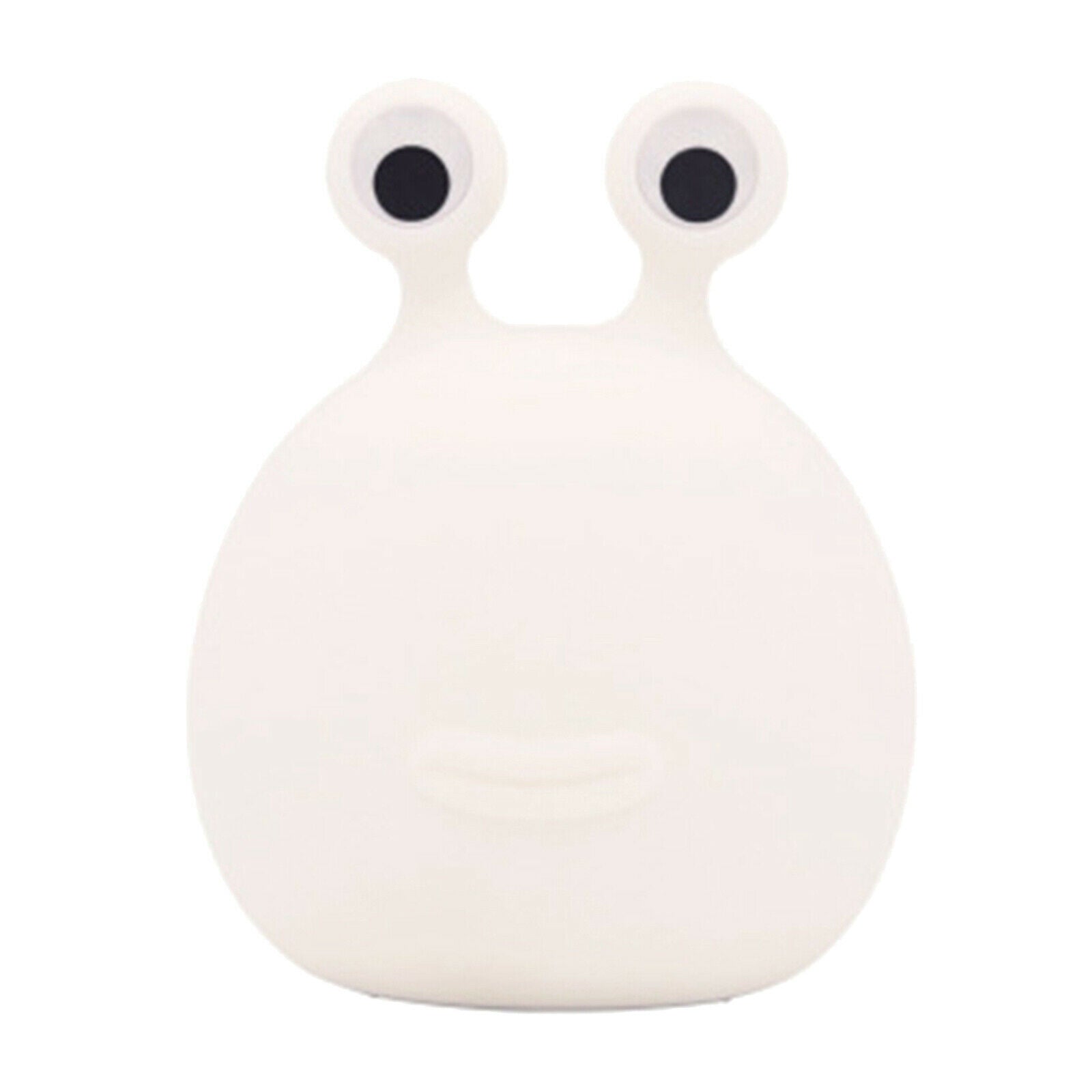 Cute Silicone Slug Smart Touch Sensor Night Light Dimmable Nursery Lamp