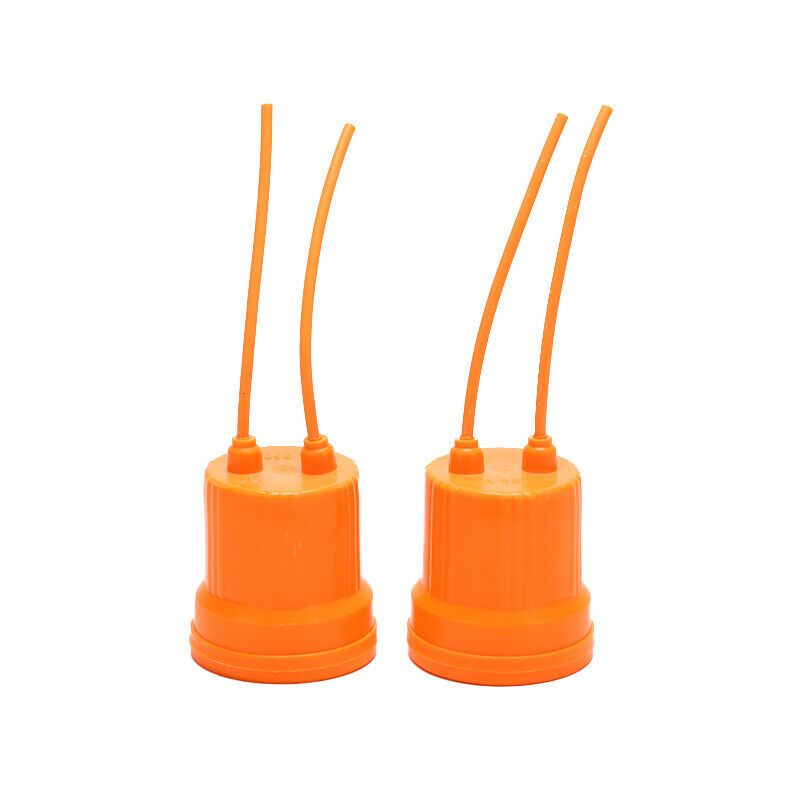 2PCS E27 Ceramic Waterproof Holder Base Screw Light Bulb Lamp Sock.l8
