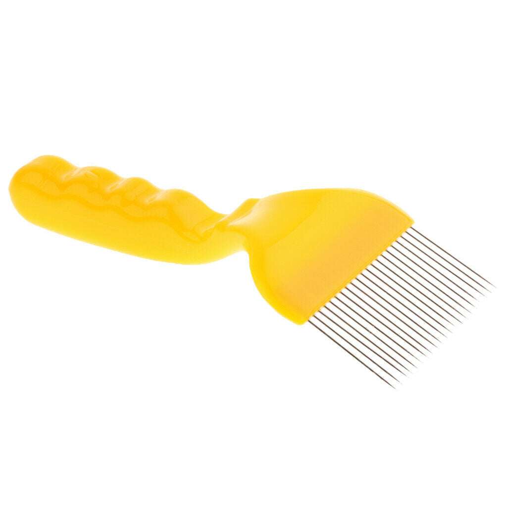 Stainless Steel Submerged Non-Scratching Fork Scraper Bee Shelter Tool