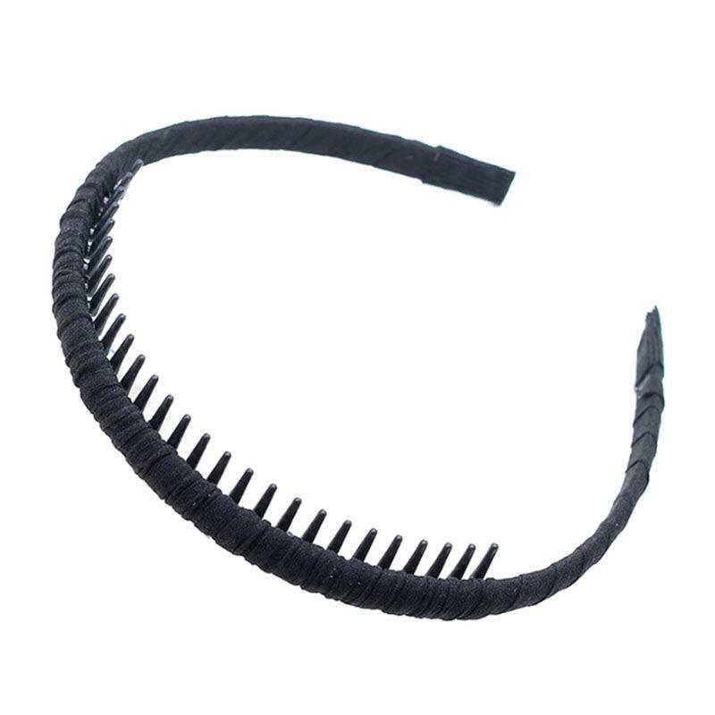 4pcs/set Women Korean Style Simple Toothed Headband Female Solid Color Hair Hoop
