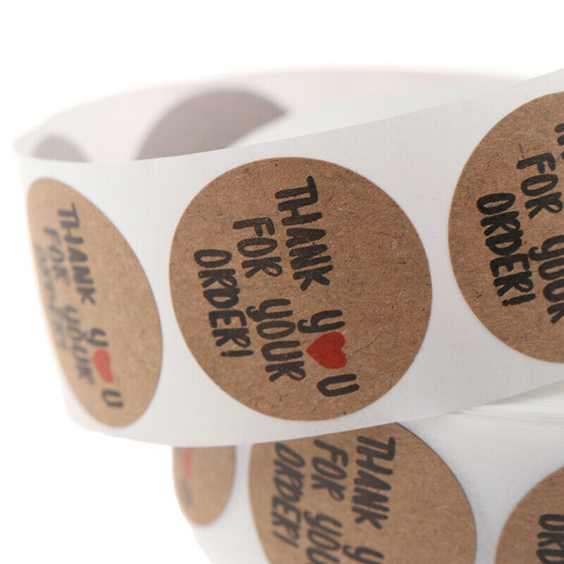 500pcs thank you stickers scrapbooking for envelope seal labels sticke.l8