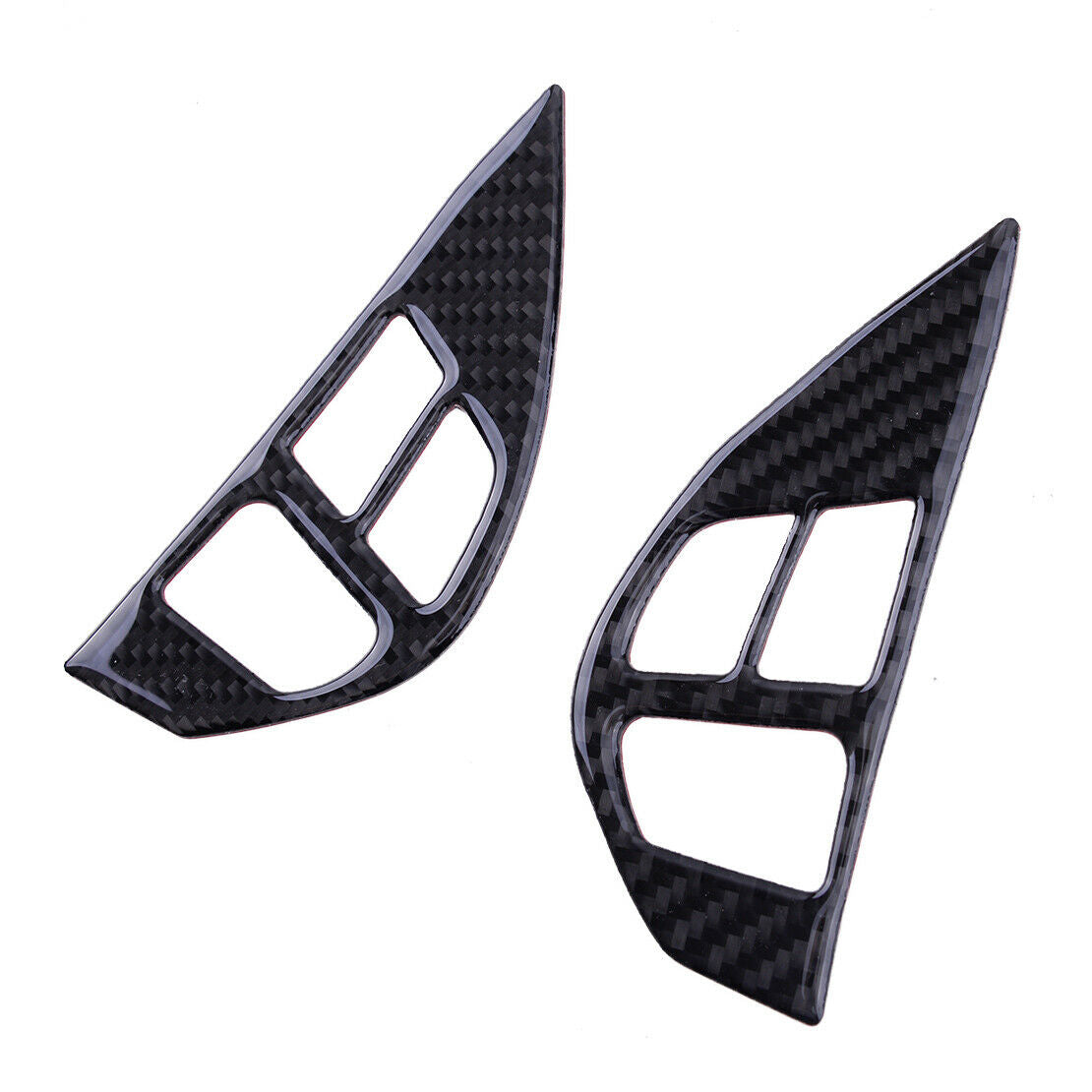 Steering Wheel Bezel Decorative Frame Trim Fits For Mitsubishi Lancer EVO 08-15