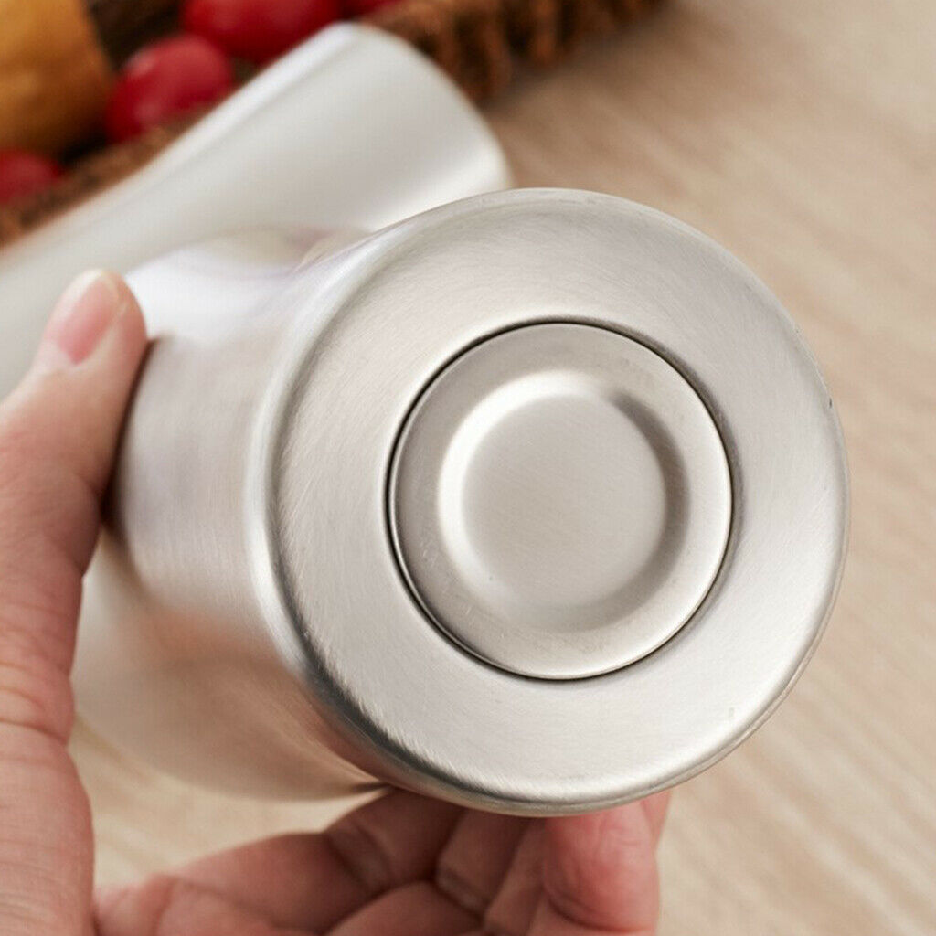 Double Wall Insulated Stainless Steel Tumbler Metal Drinking Cup Mug 400ml