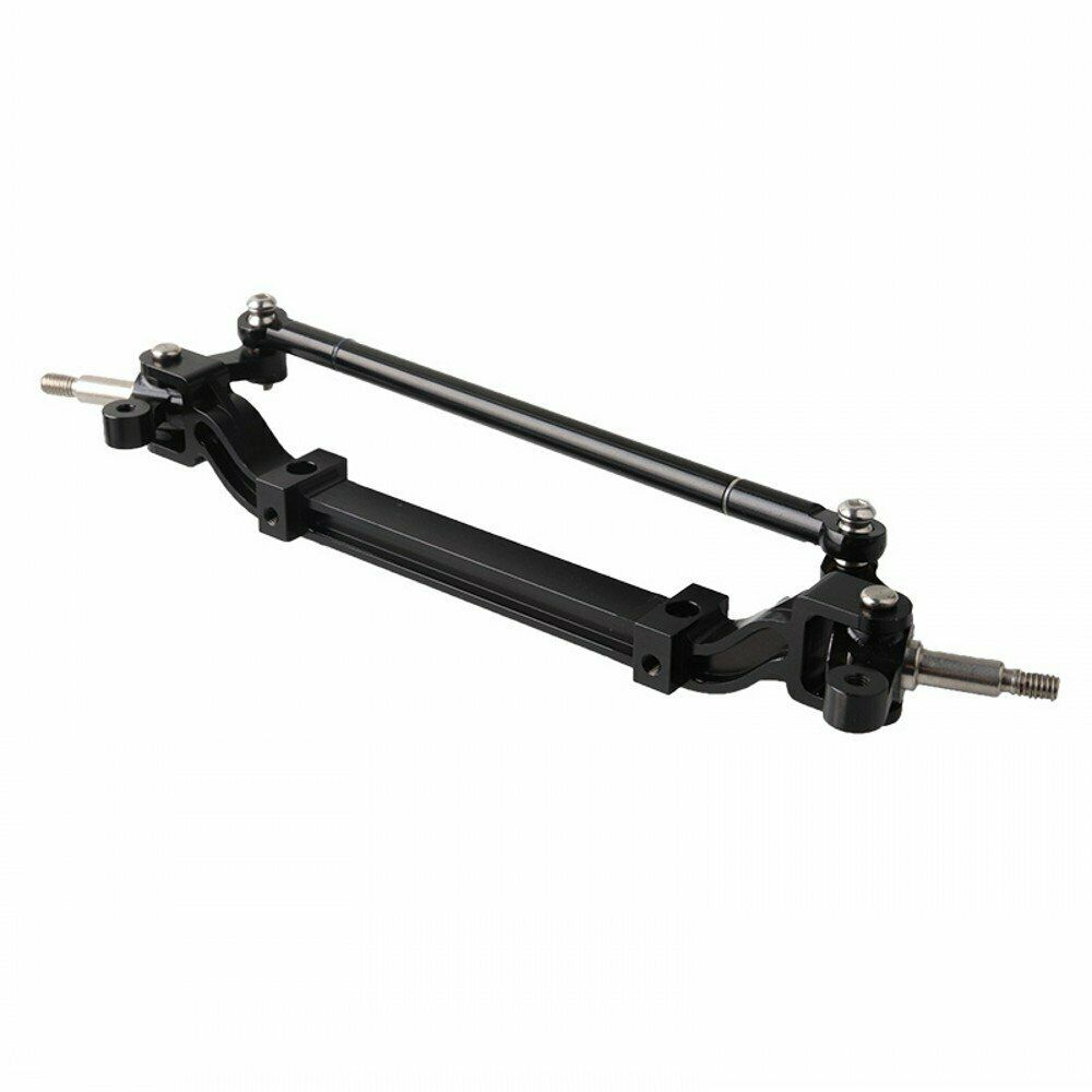 Aluminum Front Steering Wheel Axle Tractor for Tamiya 1/14 Truck RC Car Parts