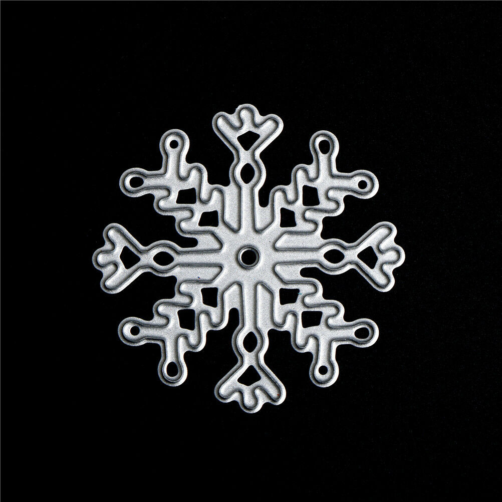 4x Snowflake Metal Cutting Dies Stencils for Scrapbooking DIY Craft Embossing Lt