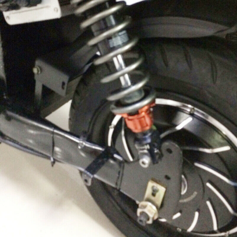 Motorcycle Scooter Electric Bike Rear Wheel Fender Splash Guard Mudguard Black