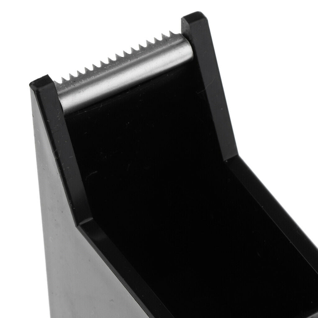 Professional Tabletop Tape Dispenser Cutter for Eyelash Extension Work Black