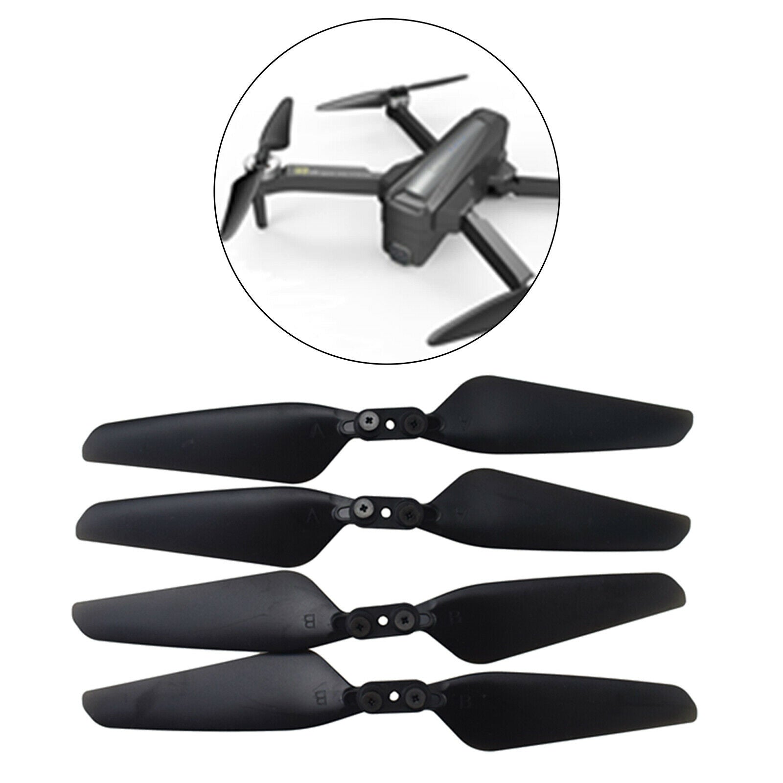 4x Quick Release Propeller for MJX B12 FPV 4K Drone Four-axis Aircraft Parts