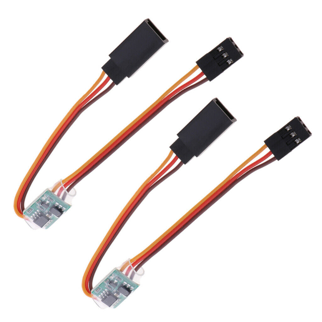 2pcs Rotation Signal Reverser Inverter for JR Futaba Reverse Accessory Parts