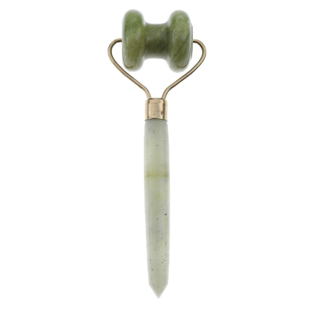 Natural Jade Jade Massager Roller Facial Gua Sha Beauty Massage Too