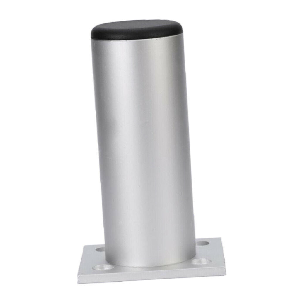 Aluminum Alloy Round Furniture Legs Height Adjustable Table Legs 10cm High