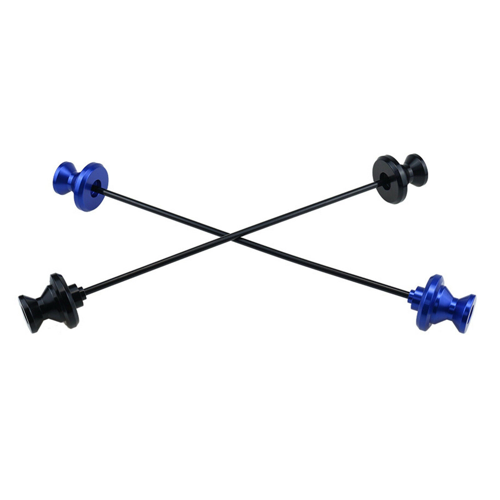 Aluminum Rear Wheel Frame Sliders Set Anodizing for YAMAHA Tenere 700 Black