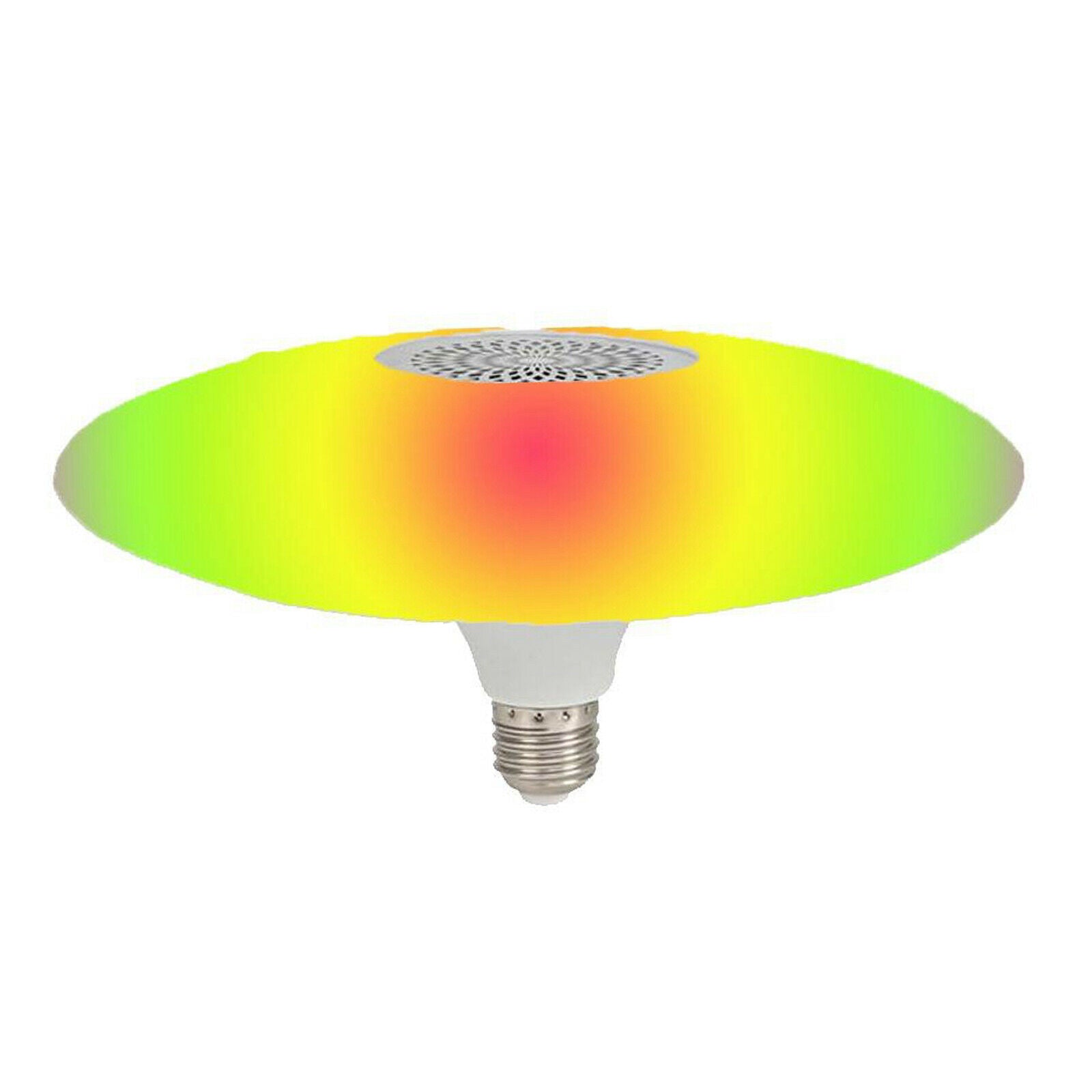E27 Smart LED Light Bulb Bluetooth RGB Color Music Speaker Remote Control Lamp