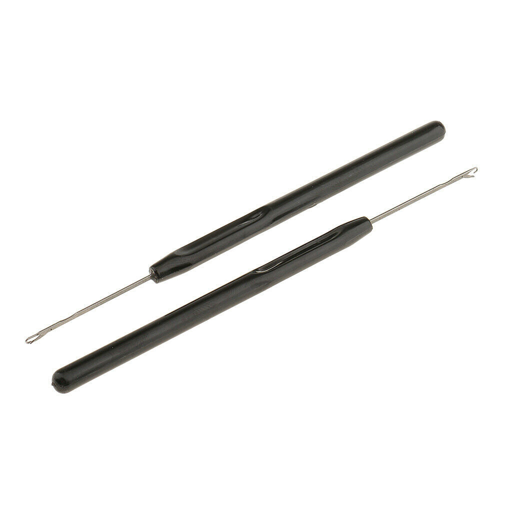 10 pieces hair extension hook needles set for hair extensions micro ring