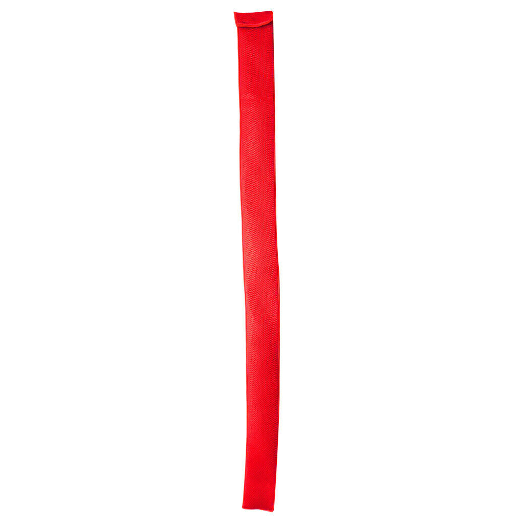 2X Fishing Rod Bag Rod Sleeve Cover Fishing Pole Glove Protector Pouch Red