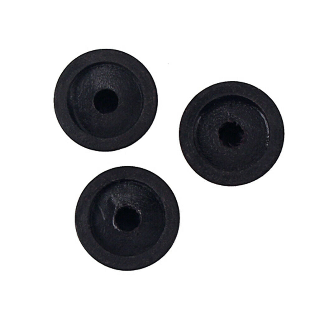 3pcs Guitar Control Knob Zebra Maple Beach Finish Volume Guitar Accessories