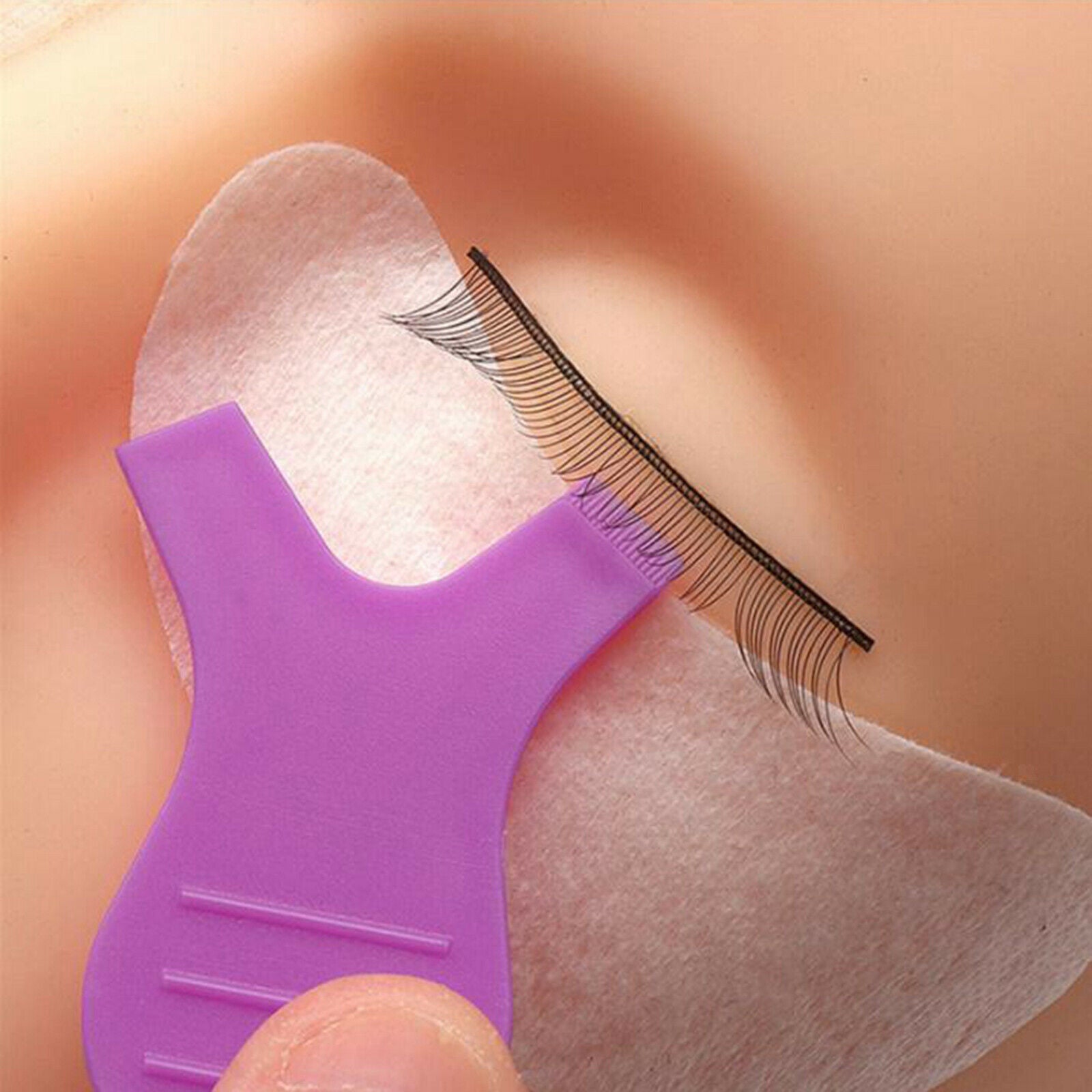 10x  Eyelash Extension  Perming Curler Perm Lift Lash Y Brushes pink