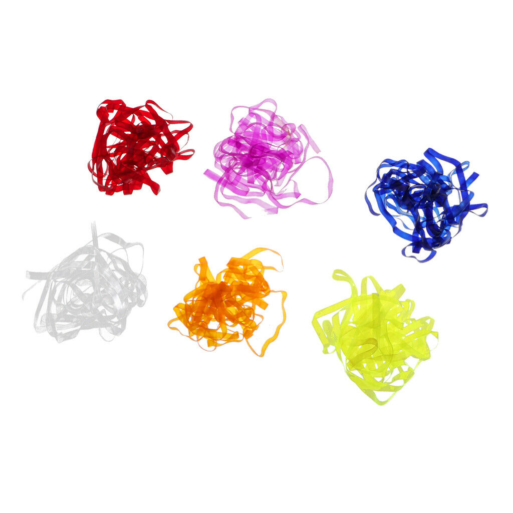6 Pieces Fly Tying Rubber For The Production Of Carp Fishing Baits - Colorful