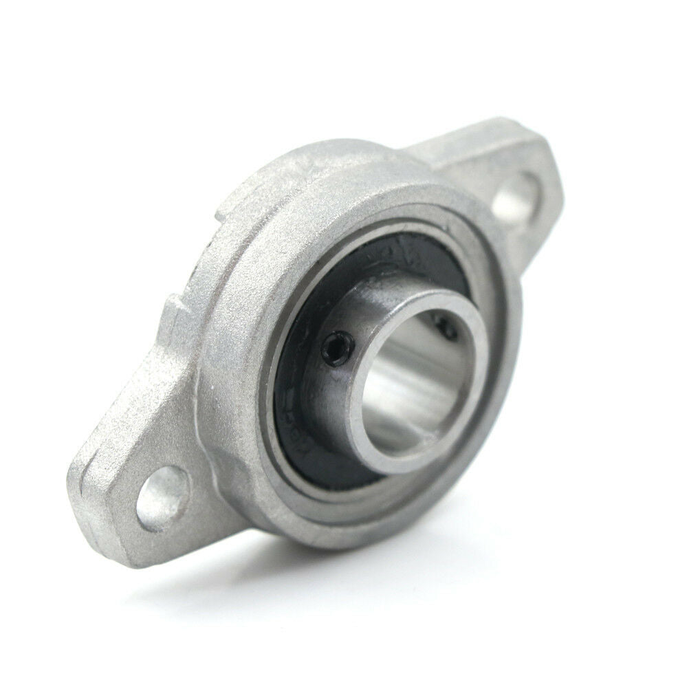1Pair 15mm Bore Diameter KFL002 Pillow Block Bearing Flange Rhombic BearingsBDA