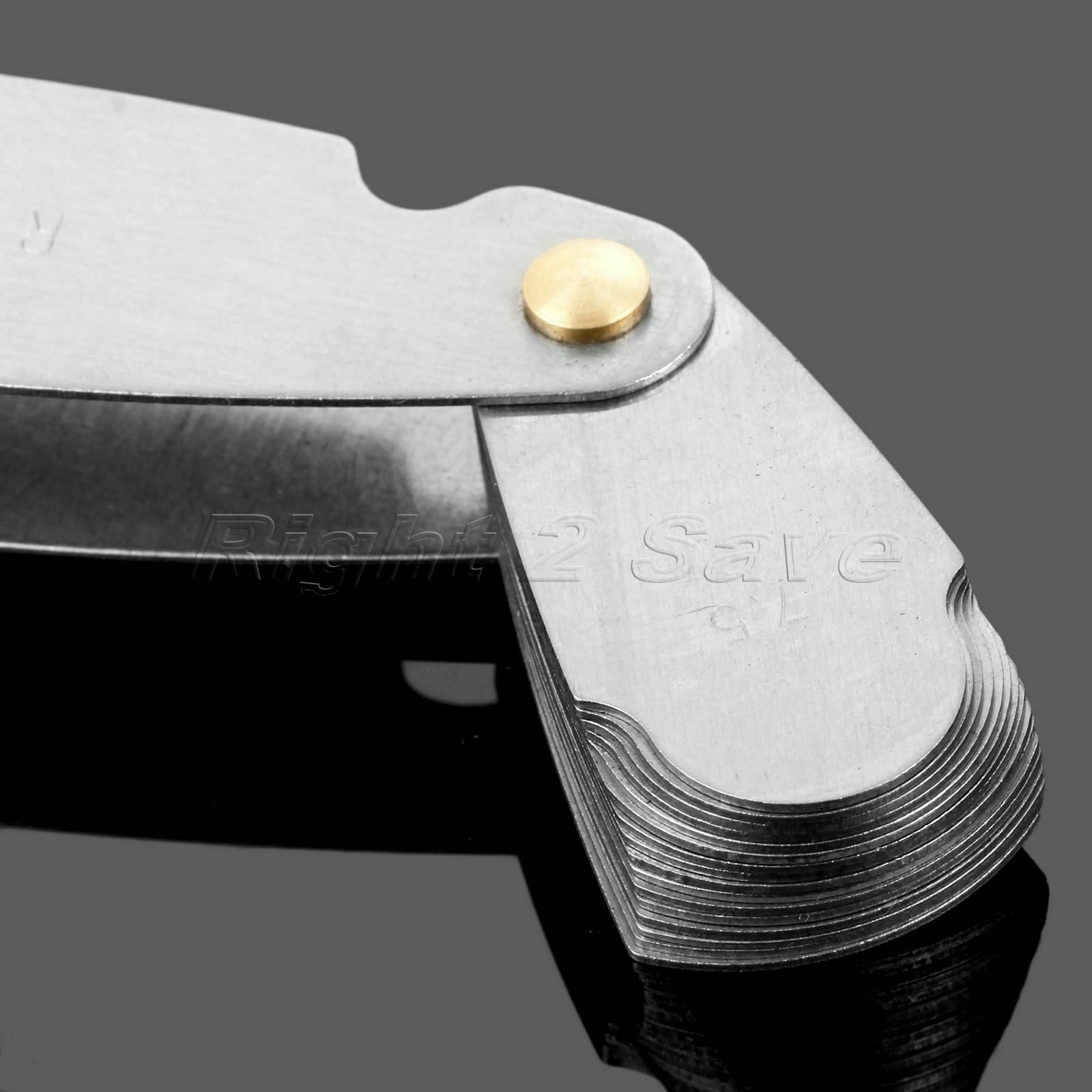 Standard R 7.5-15mm Gauge Radius Gauge Gage Measuring Gauging Tool High Quality