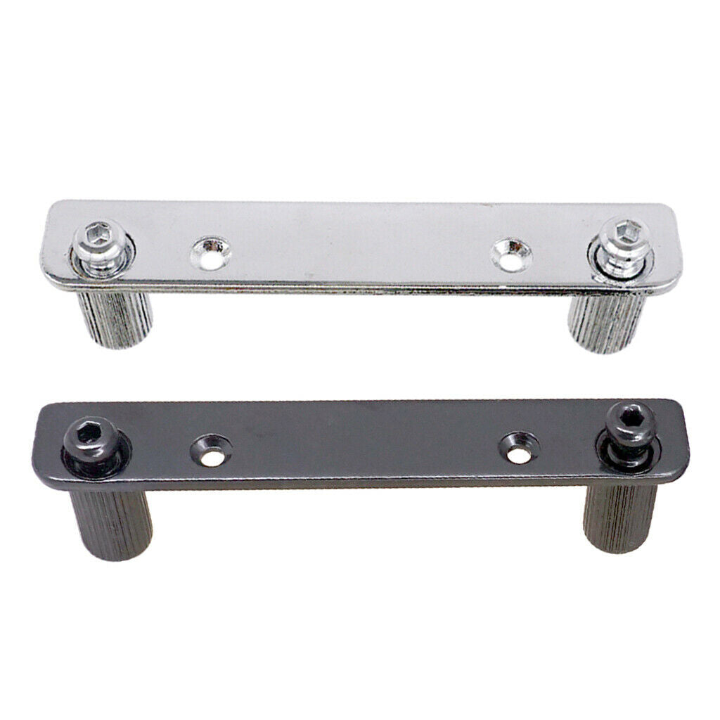 Pack of 2 Zinc Alloy Guitars Tremolo Bridge String Lock Nut Stands Support
