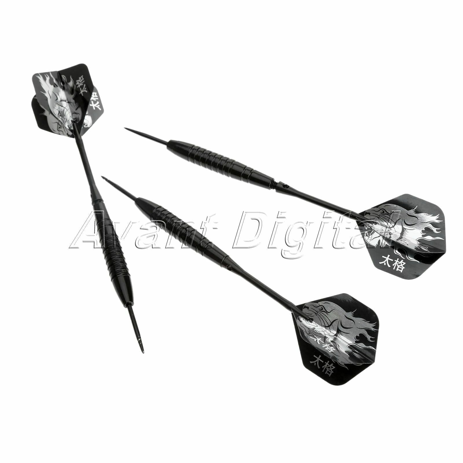 Black Darts 22g Iron Black Nickel Dart Barrel For Indoor Sports Intresting Games