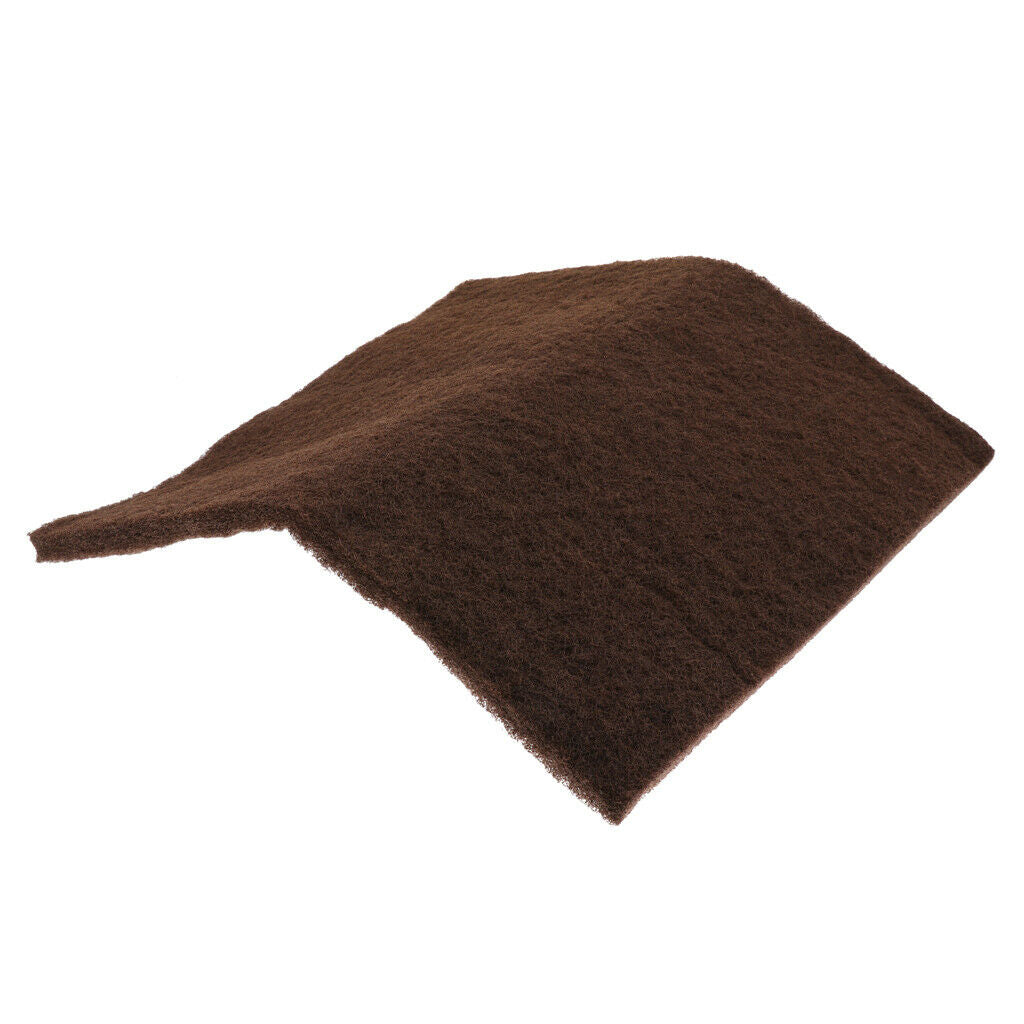 Terrarium Fish Tank Aquarium Aquatic Moss Fiber Plant Pad Easy Grow 50x50cm