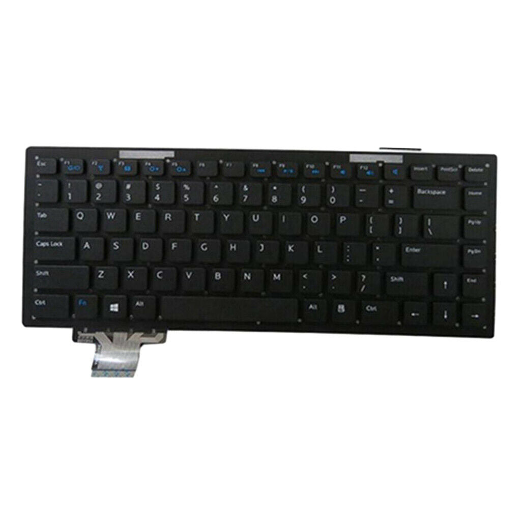 Set of 1 Black English Keyboard Replacement For Dell VOSTRO P34F P34H Laptop