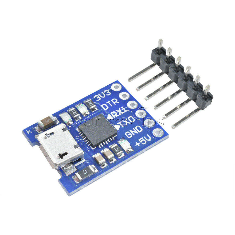 2pcs CP2102 MICRO USB to UART TTL Module 6Pin Serial Converter STC Replace FT232