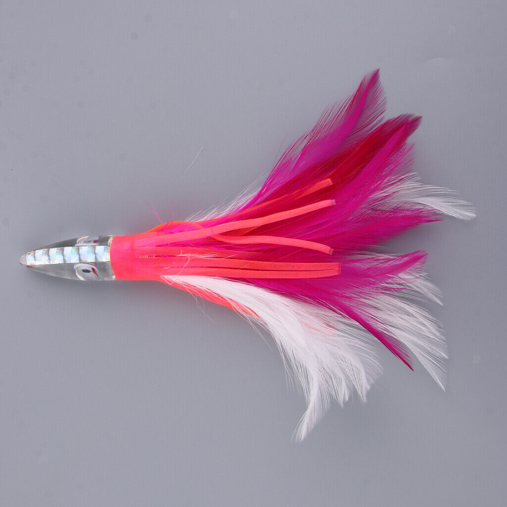 2 Soft Fishing Baits for Octopus with Squid for Tuna Swordfish