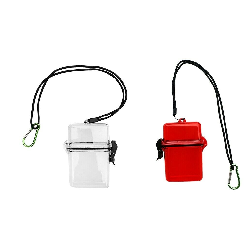 2x Solid Kayak Waterproof Dry Box Swimming Diving Waterproof Case Boating