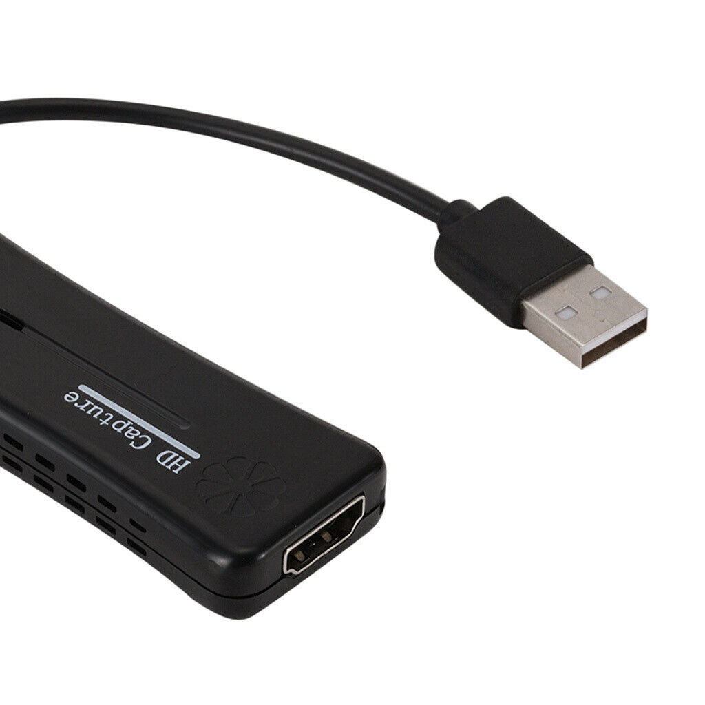 USB 2.0 to HDMI 1080P Video Capture Card Adapter For Game Video Live Stream