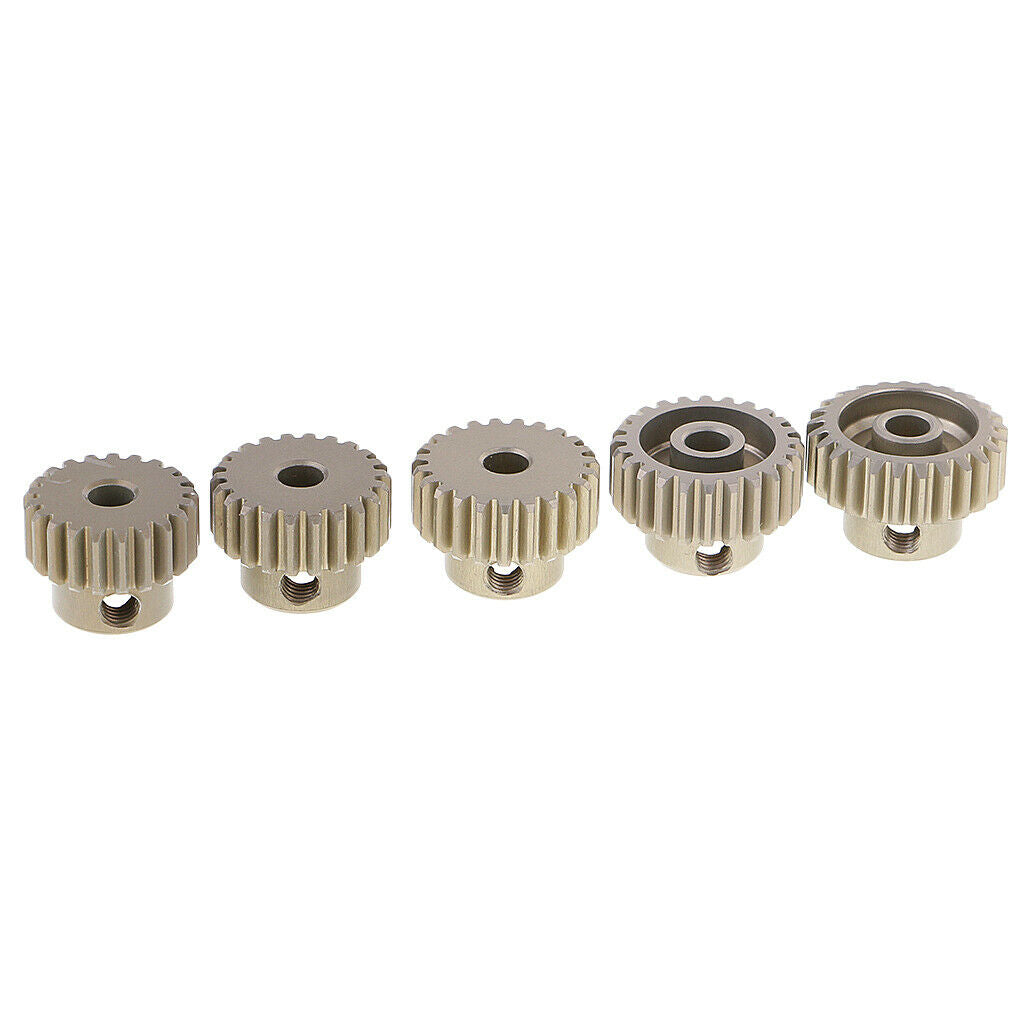 Set of 10 Motor Gears 1/10 Pinion for RC Car Brushed Brushless Motor