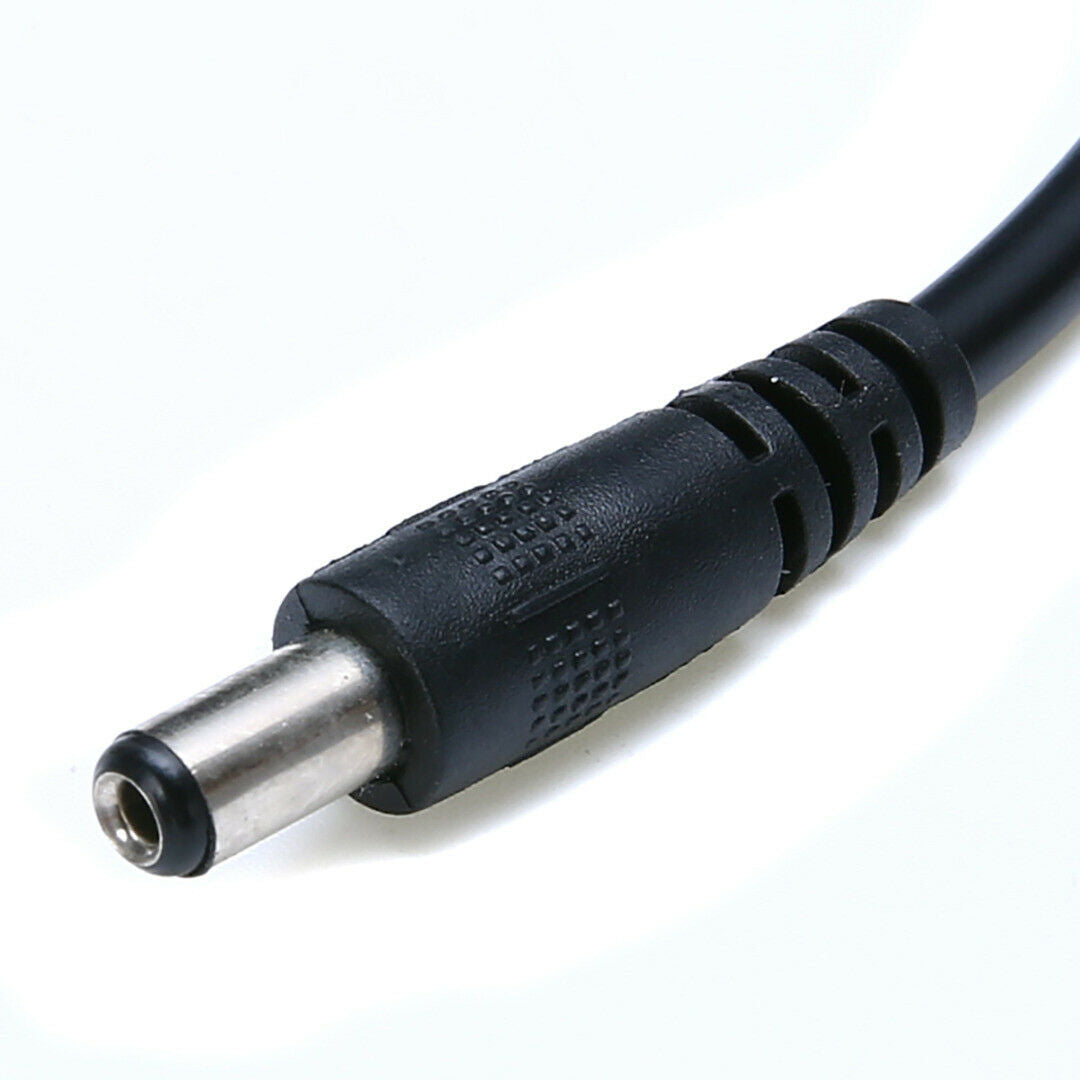 For CCTV Power 5.5x2.1mm 1Male Plug To 2 Female Jack Cable Cord Splitter Adapter