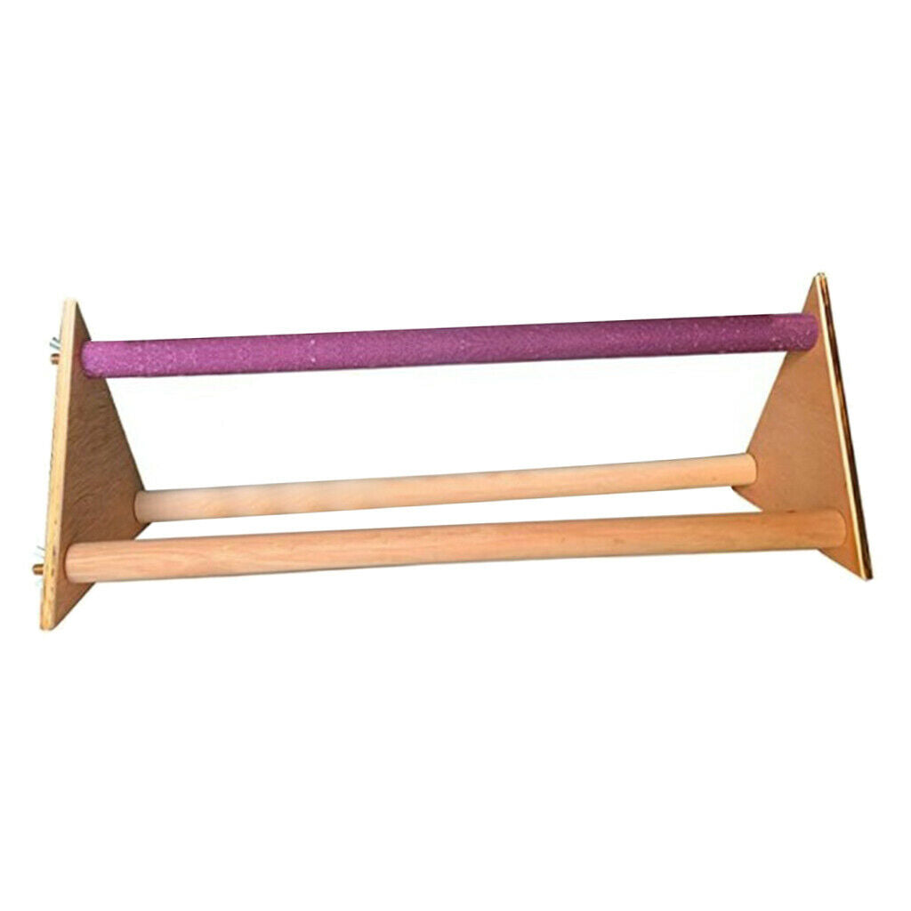 2pcs Parrots Chicken Perch Stand Funny for Chicken Hens Large Birds Canary