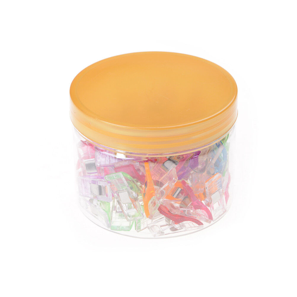 50X Bottles Colourful Wonder Clips Quilters Clips Sewing Clip Quilting Su.l8