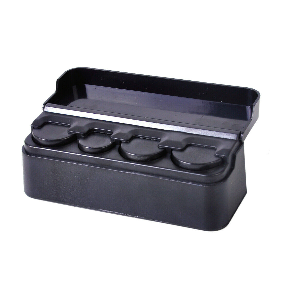 Car Pocket Plastic Storage Box Interior Coin Case Holder Container Organizer An