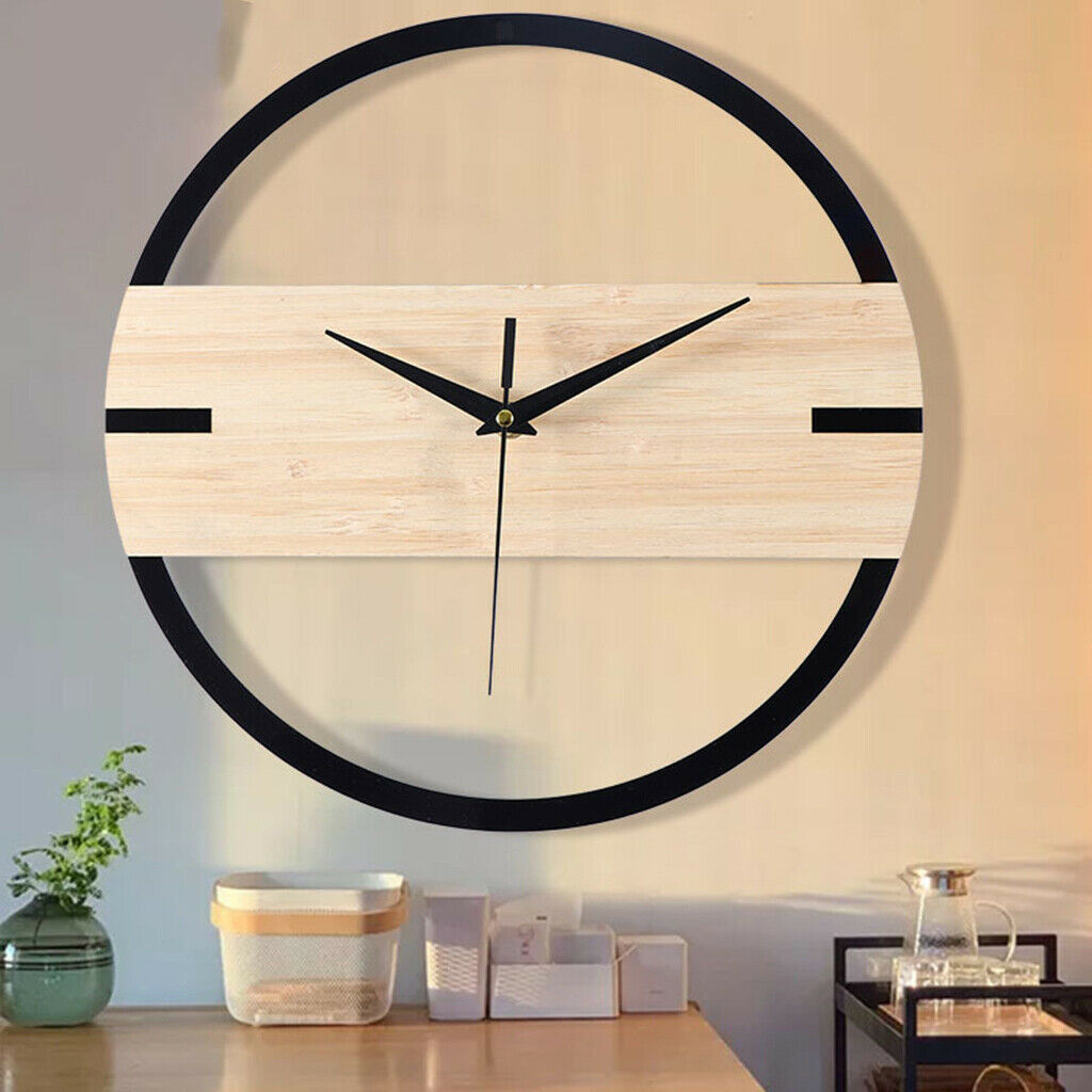 Quartz Wall Clock Watch Kids Room Nursery Room Bedroom Cafe Hotel Decoration