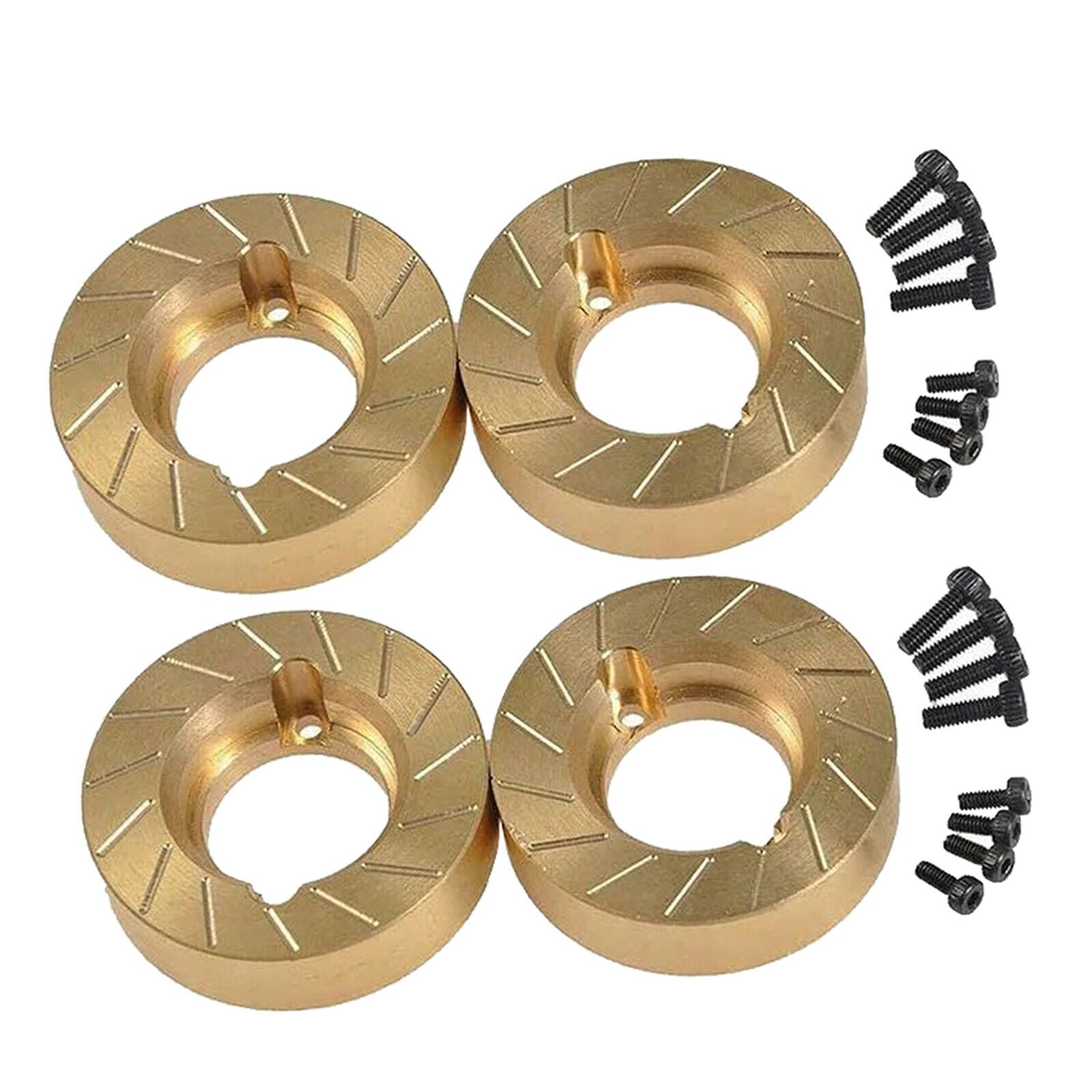 4x Front Steering Knuckle for SCX10 II 90046 1/10 RC Crawler Replacement