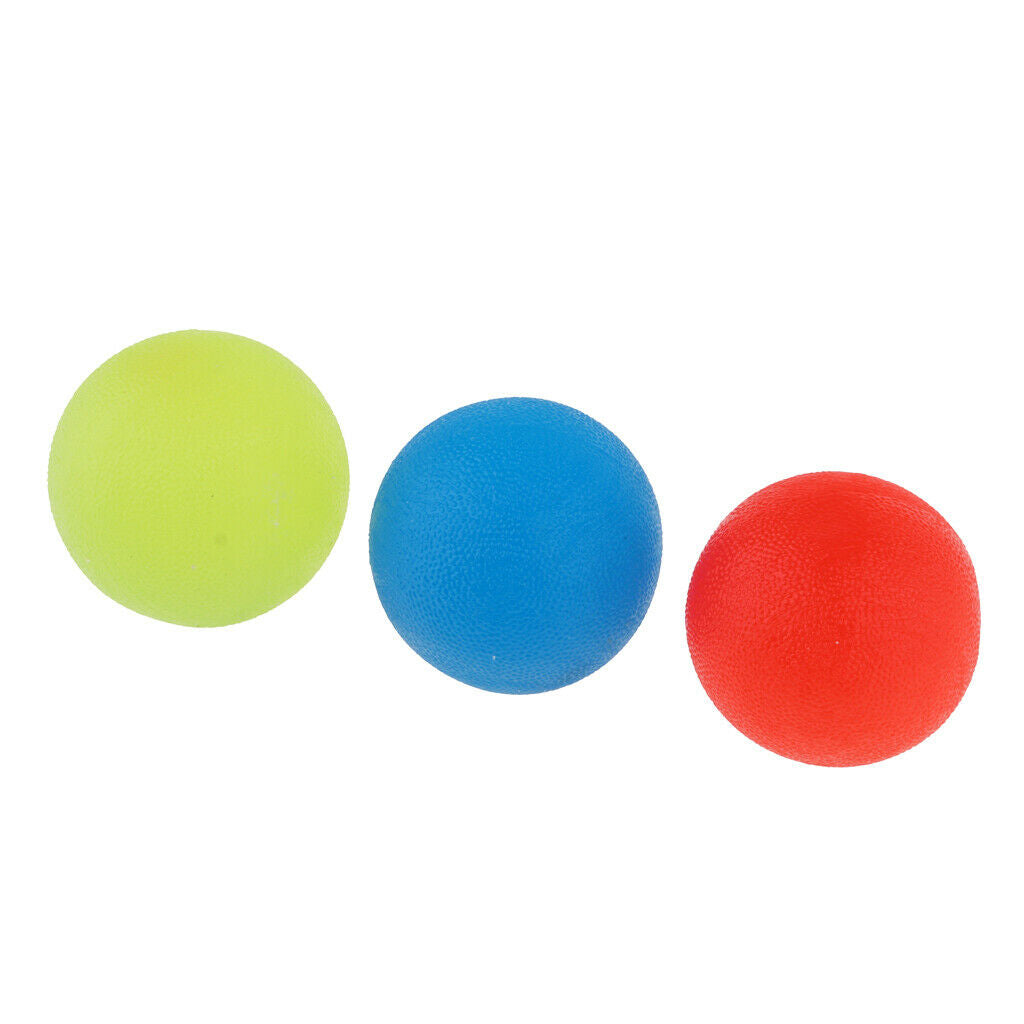 Hand Fitness Ball Exercise Squeeze Ball Anti-stress Toys Stress Relief Balls