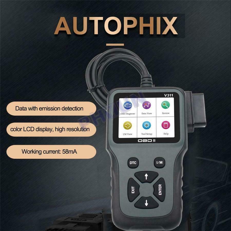 Car OBD2 OBDII EOBD Engine Code Reader Scanner Diagnostic Clear Tool Universal