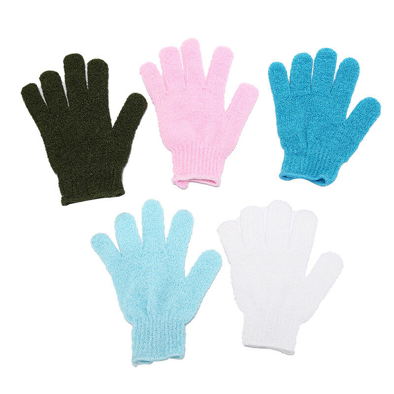 1pc shower exfoliating body scrub glove dead skin removal massage bath mit.l8
