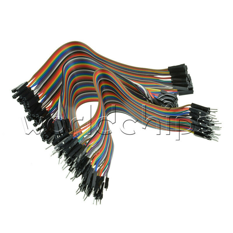 3Pcs 40 Root Dupont Wire Male to Male + Male to Female + Female to Female 20CM