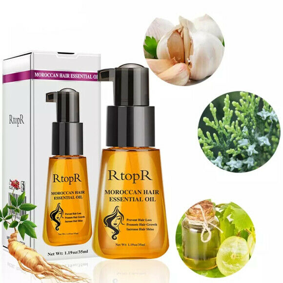 Moroccan Prevent Hair Loss Hair Growth Essential Oil Easy To Carry Hair