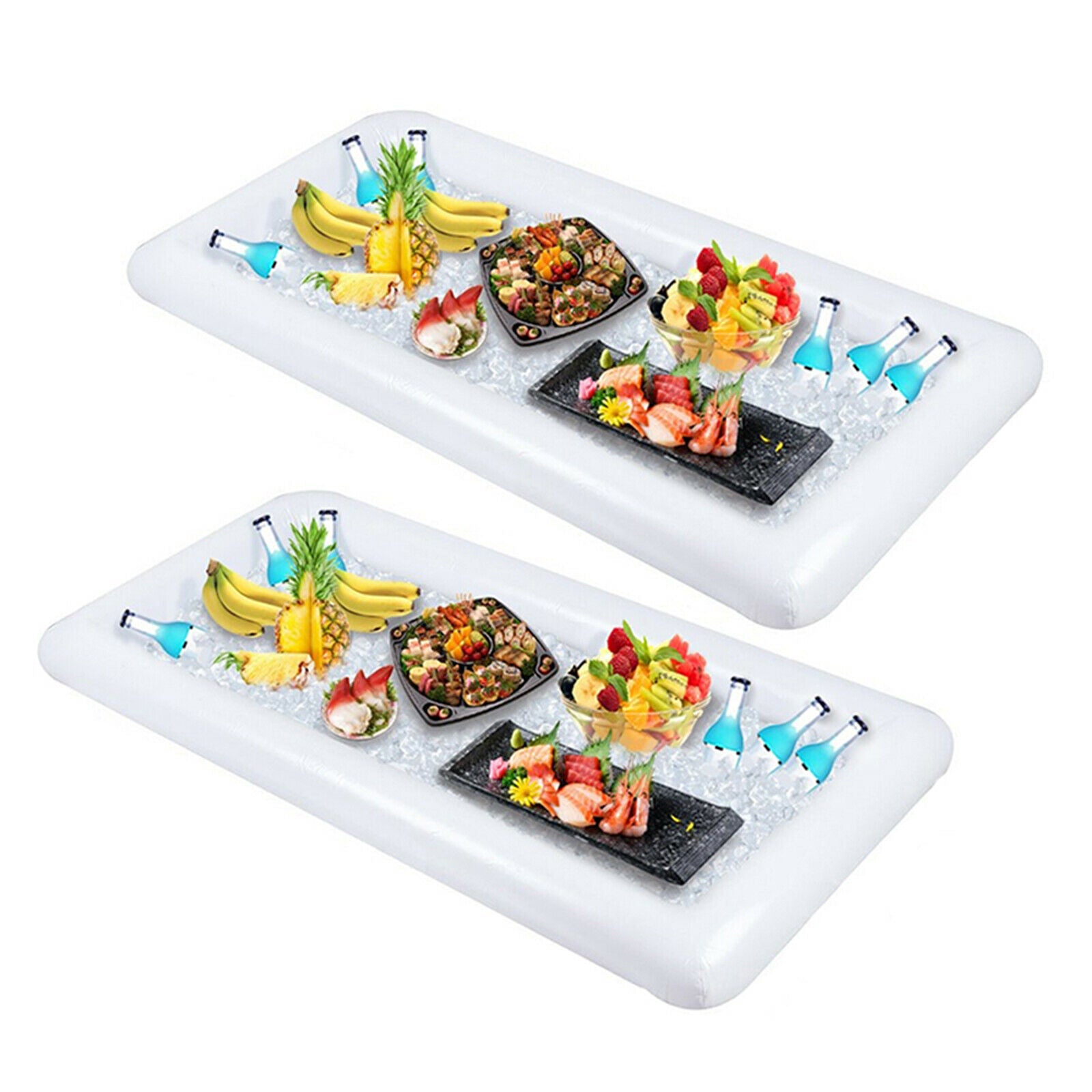 Swimming Pool Inflatable Serving Bar Place Buffet Ice Picnic Table Camping