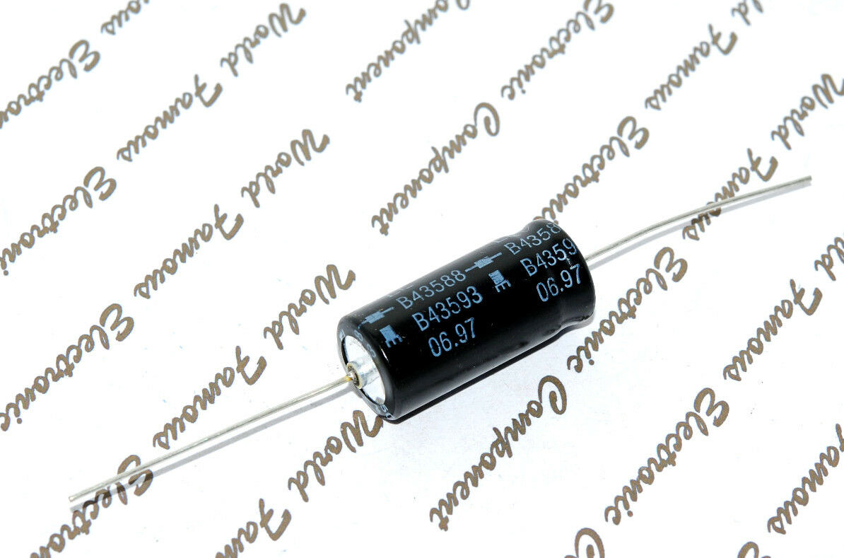 1pcs - SIEMENS (EPCOS) 22uF 350V Axial Electrolytic Capacitor - B43588E4226T