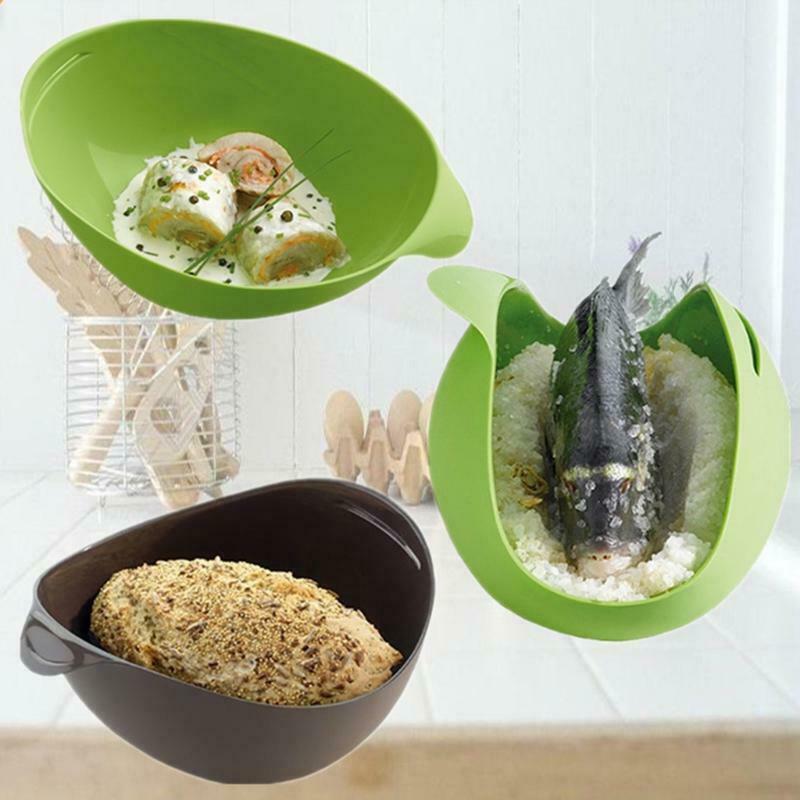Microwave Vegetable Steamer Omelet Maker Fish Poacher Oven Roaster Bread Baker