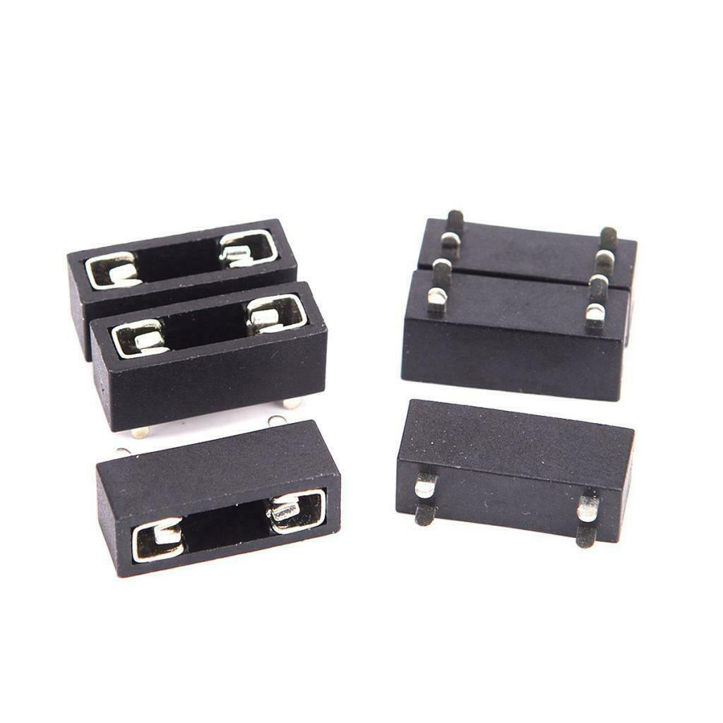 Pack of 6 Fuse PCB Panel Brackets 6 X 20mm + 10A 15A Mini Small Medium